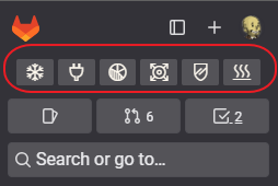 The GitlabDork extension